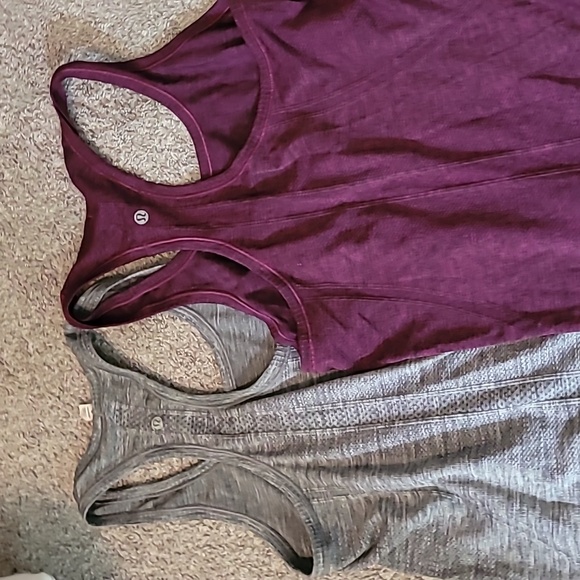 Lululemon Racerback Tanks - size 4 - Picture 2 of 2